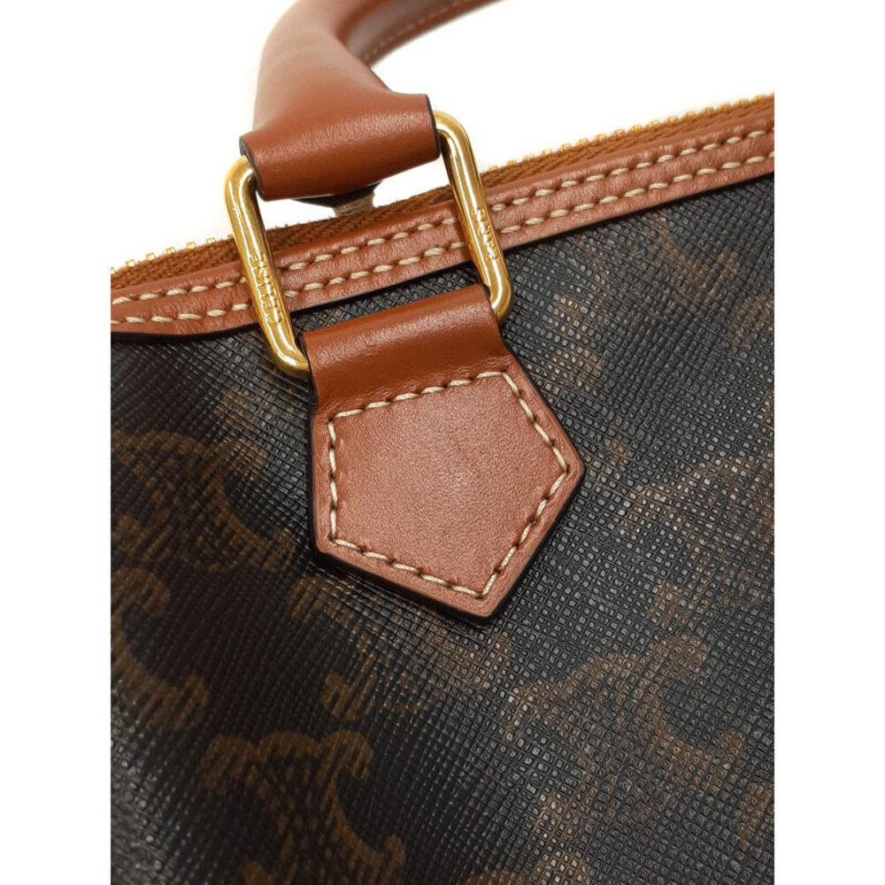 Celine Triomphe Canvas Boston Bag - Picture 9 of 9